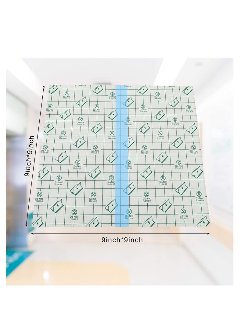 Pack Of 24 Waterproof Bandage, 8 X 8 Inches
