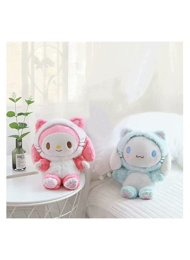 Plush Toys,20cm Cinnamoroll Animal Plush Toys, Strawberry Dog Plush Doll Cartoon My Melody As Cat Plush Toy Cute Soft Stuffed Animals Girls Toys for Children