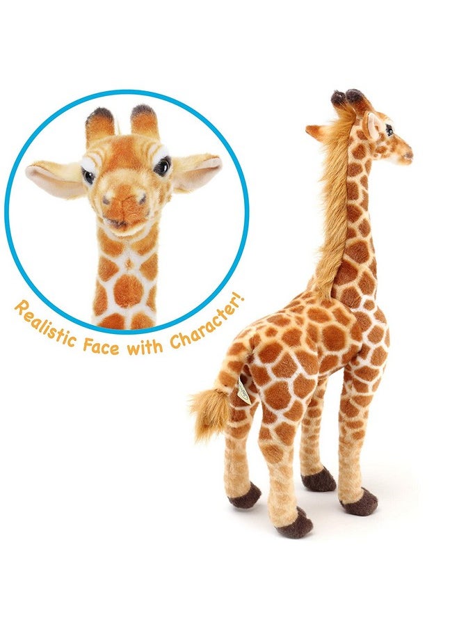 Jafari Giraffe Soft Stuffed Plush Animal Toy For Kids Birthday Gift (Color: Brown; Size: 45 Cm)