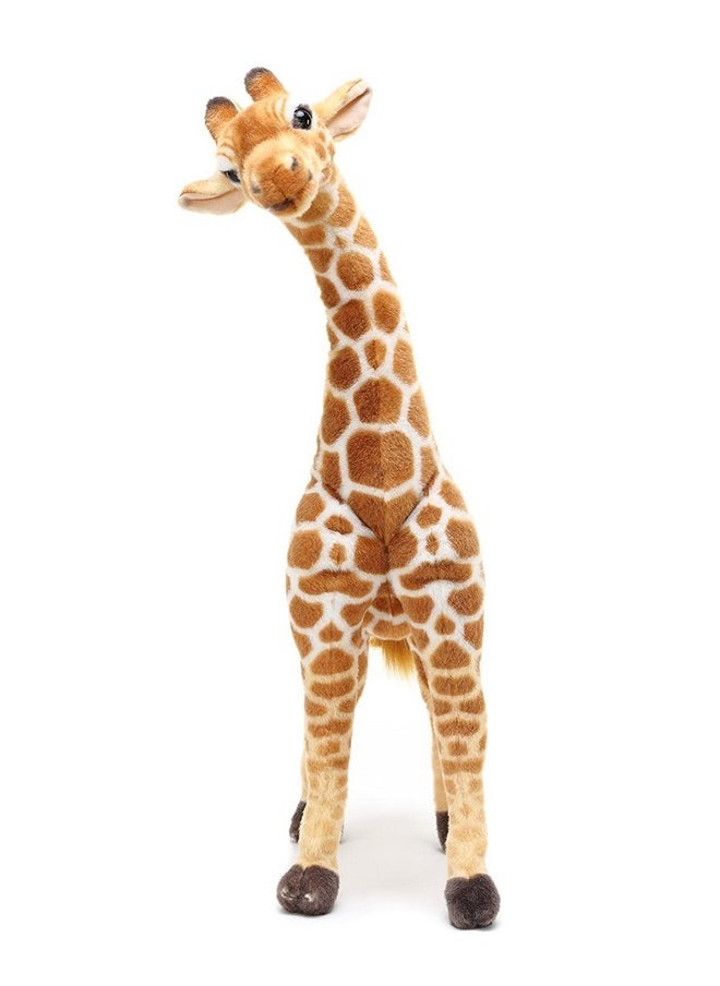 Jafari Giraffe Soft Stuffed Plush Animal Toy For Kids Birthday Gift (Color: Brown; Size: 45 Cm)