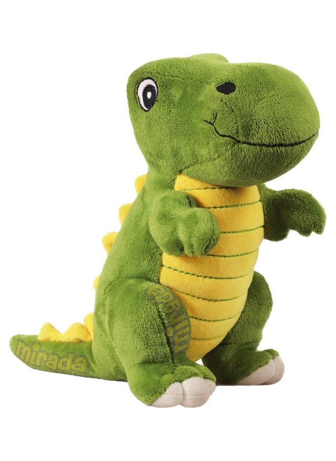 Super Soft Standing Green And Yellow Dinosaur Soft Toy For Boys/Kids/Girls | Soft Stuffed Plush Animal | - 35Cm