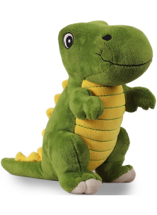 Super Soft Standing Green And Yellow Dinosaur Soft Toy For Boys/Kids/Girls | Soft Stuffed Plush Animal | - 35Cm