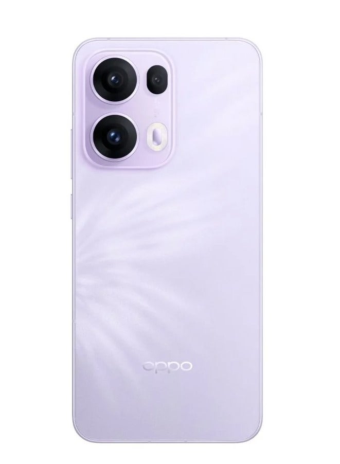 Reno 13 Pro Mobile 12GB+256GB Butterfly Purple 6.83-inch FHD+ AMOLED display with a 120Hz refresh rate, a 240Hz touch sampling rate, a 2,160Hz PWM dimming rate, Mediatek Dimensity 8350 with Google play Chinese version