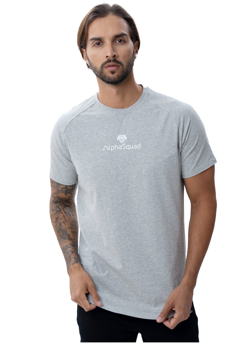 AlphaSquad Crew Neck Athletic Top for Men