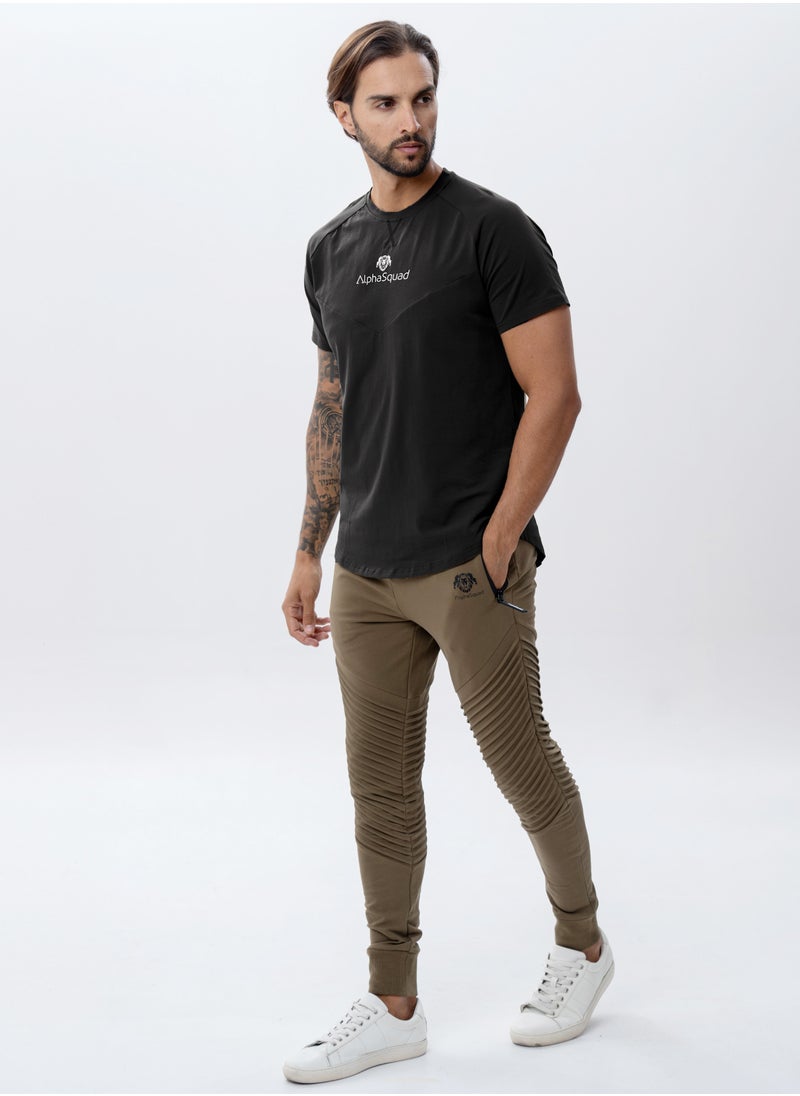 AlphaSquad Crew Neck Athletic Top for Men