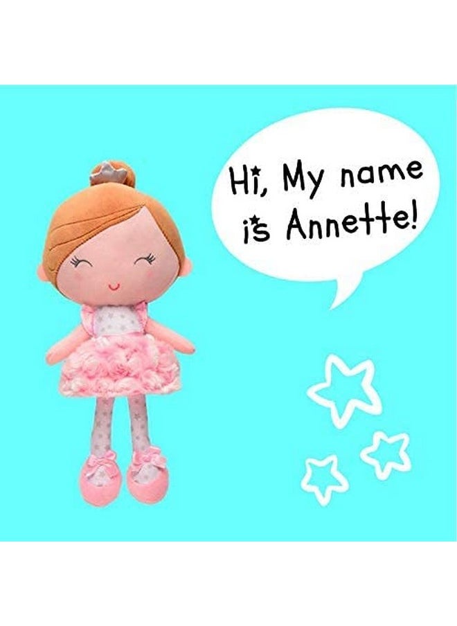 Plush Snuggle Buddy Baby Doll, Soft Annette Doll