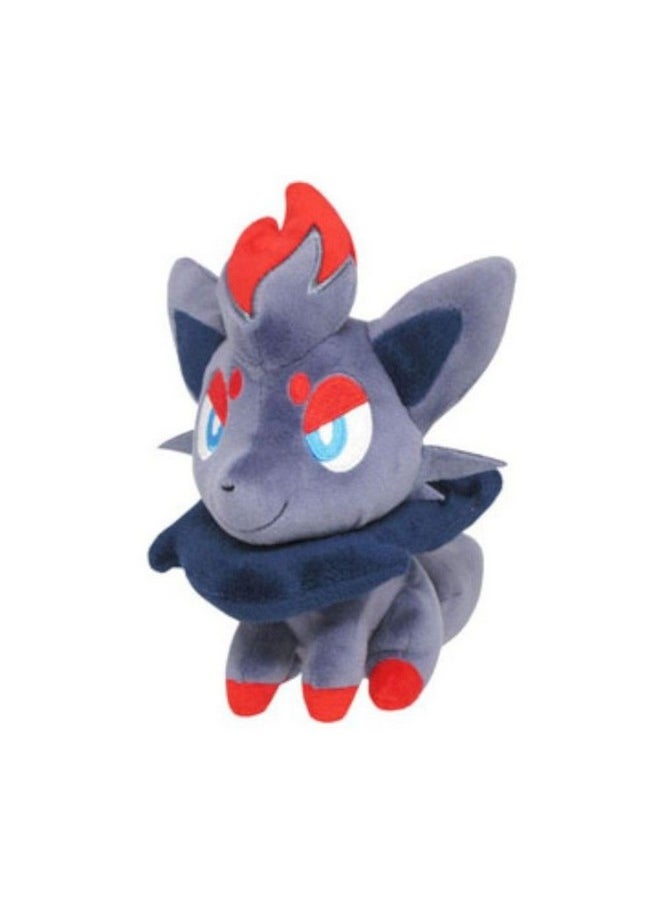 Pokemon All Star Collection Zorua Stuffed Plush Toy, 7