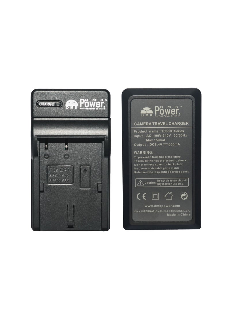 DMK Power NP-BG1 Battery 950mAh with TC600C Battery Charger Compatible with Sony DSC-H3 DSC-H7 etc,