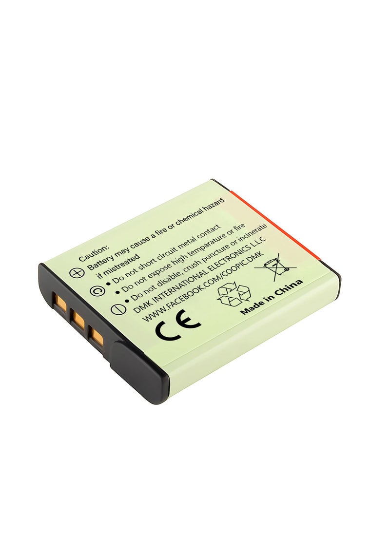 DMK Power NP-BG1 Battery 950mAh with TC600C Battery Charger Compatible with Sony DSC-H3 DSC-H7 etc,