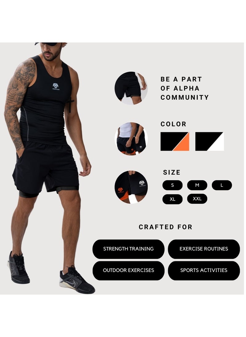 AlphaSquad Sports Shorts for Men