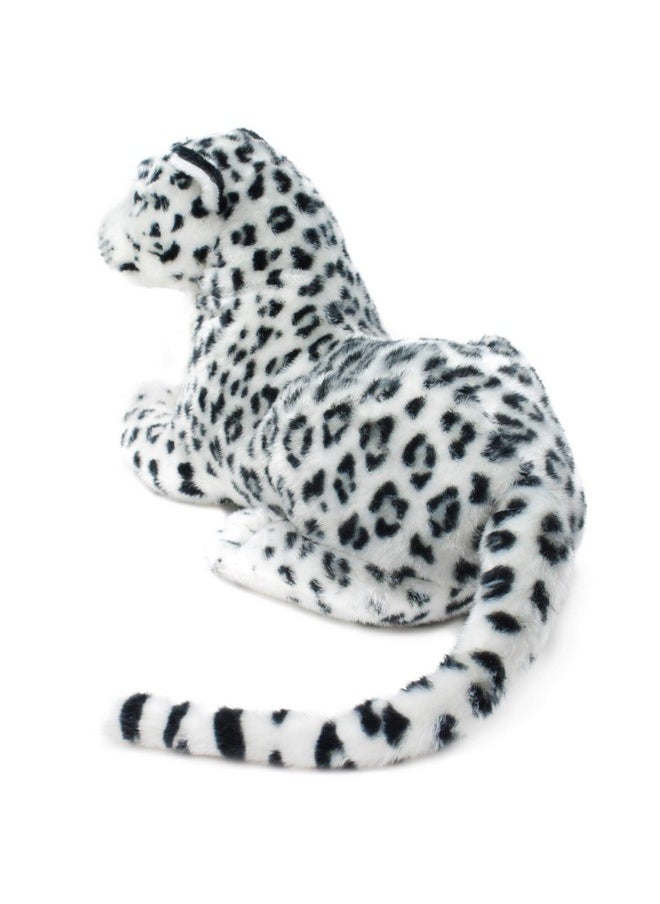 Sinovia The Snow Leopard - 17 Inch Stuffed Animal Plush Snow Cat - By Tigerhart Toys