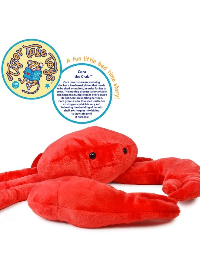 Cora The Crab - 18 Inch Stuffed Animal Plush - By Tigerhart Toys