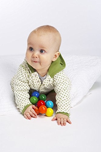 Classic Beads Wood Rattle