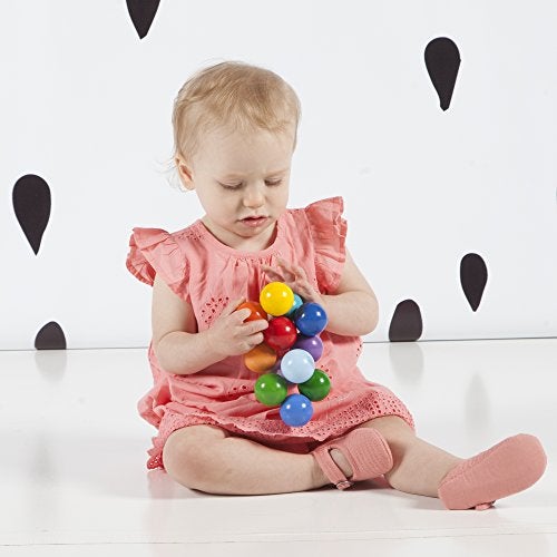 Classic Beads Wood Rattle