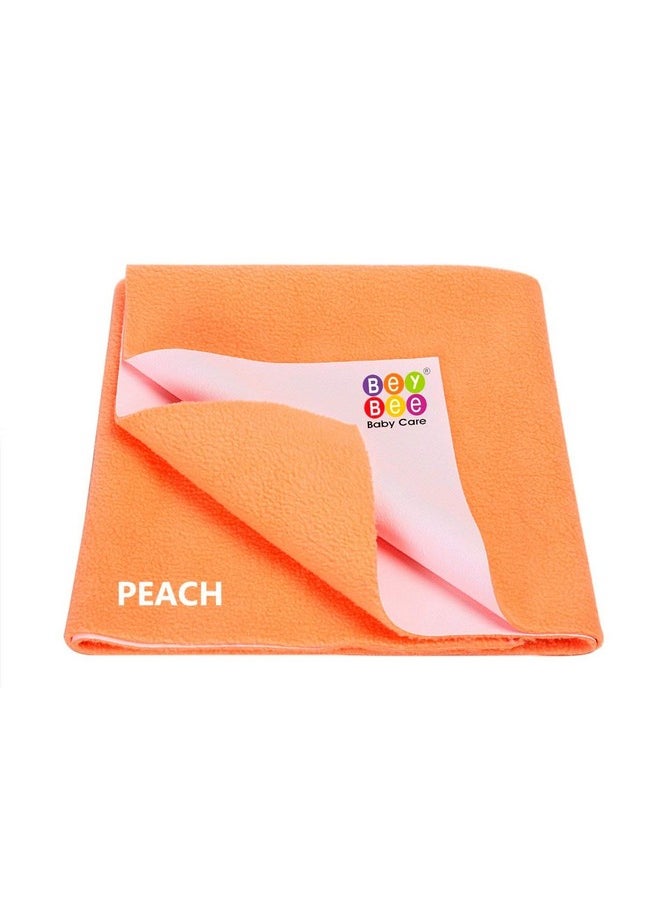 Waterproof Bed Protector Dry Sheet Gifts Pack, Salmon Rose/Pink/Peach (Pack Of 3, Small - 2, Large - 1)