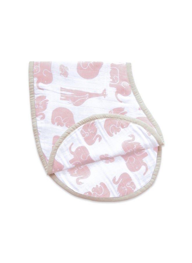 Swaddle & Burp Cloth Bib - Always Be My Baby, Pack Of 1, Beige