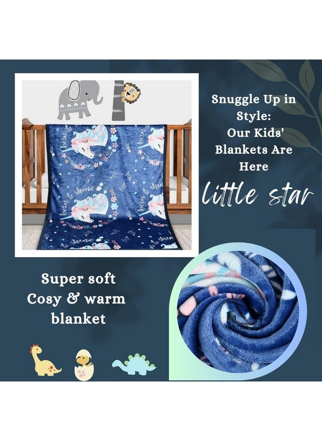 All Season Ac Baby Blanket Swaddler Wrapper Flannel Soft And Comfortable For 0-5 Years Babies With Adorable Prints And Designs
