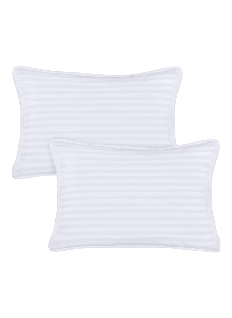 Pack Of 2 Baby Pillows, Snow White, 13 X 18 inches