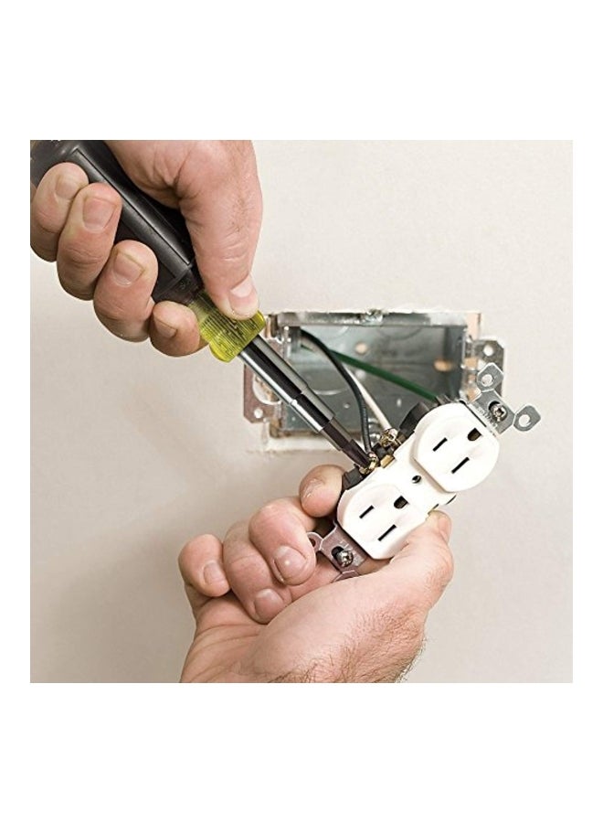 Screwdriver And Nut Driver Black 7.8x1.2x1.8inch