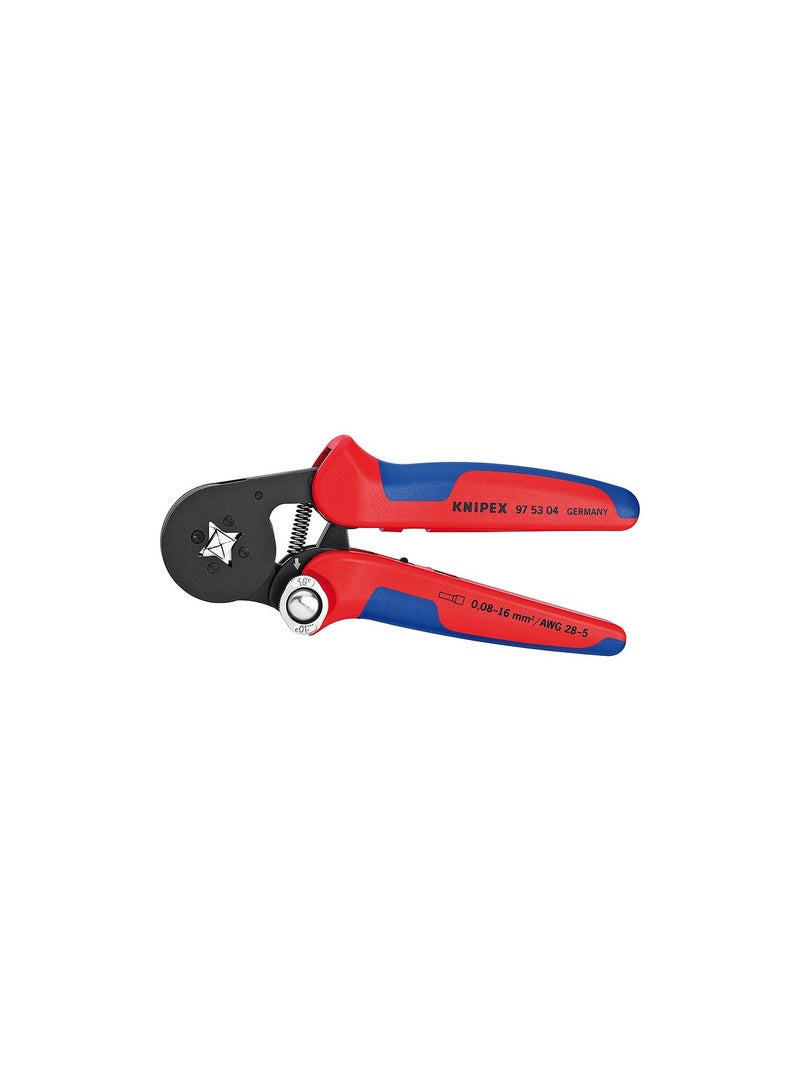 Self-Adjusting Crimping Pliers KPX-975304 Red/Blue 17.5cm