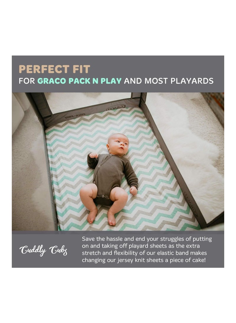 Mini Crib Sheet Set Pack Of 2