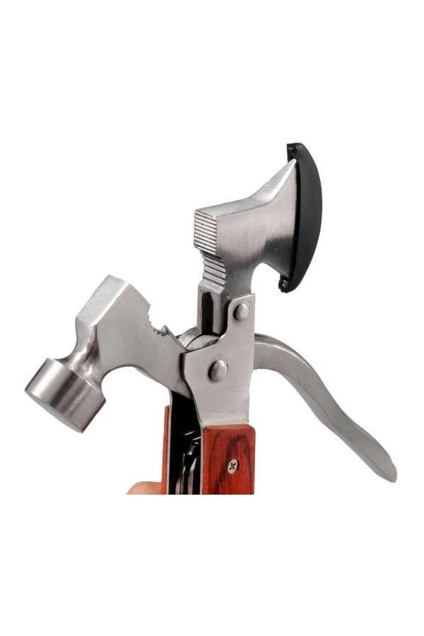 14-In-1 Multipourpose Hammer Silver/Brown/Black