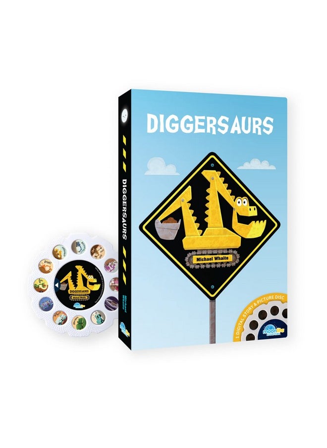 Storytime Diggersaurs Storybook Reel, A Magical Way To Read Together, Digital Story For Projector, Fun Sound Effects, Toddler Early Learning Gifts For Kids Ages 12 Months And Up