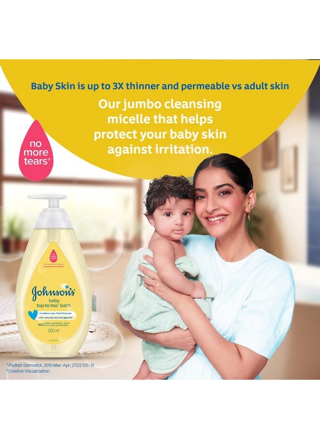 Top To Toe Baby Bath 500Ml
