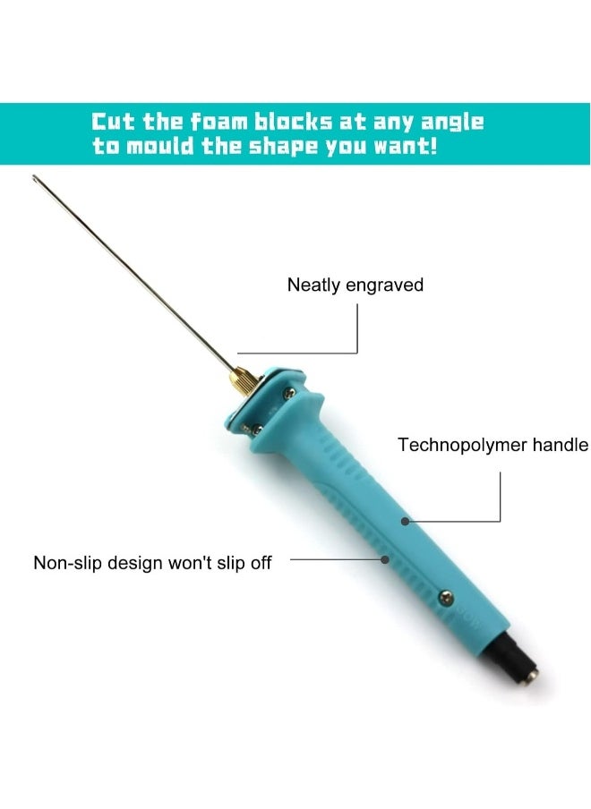 Electric Foam Cutter,10CM Hot Wire Cutting Pen,100-240V/15W Styrofoam Cutter,Hot Wire Cutter and Polystyrene Cutting Tool