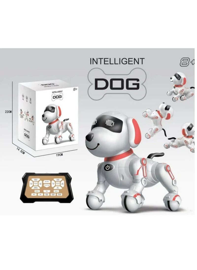 Remote Control Robot Dog Intelligent Robot Toys for Kids Programmable Smart Interactive Puppy Pet Toys with Touch Sensing Function Gift for 4 5 6+ Ages Boys Girls