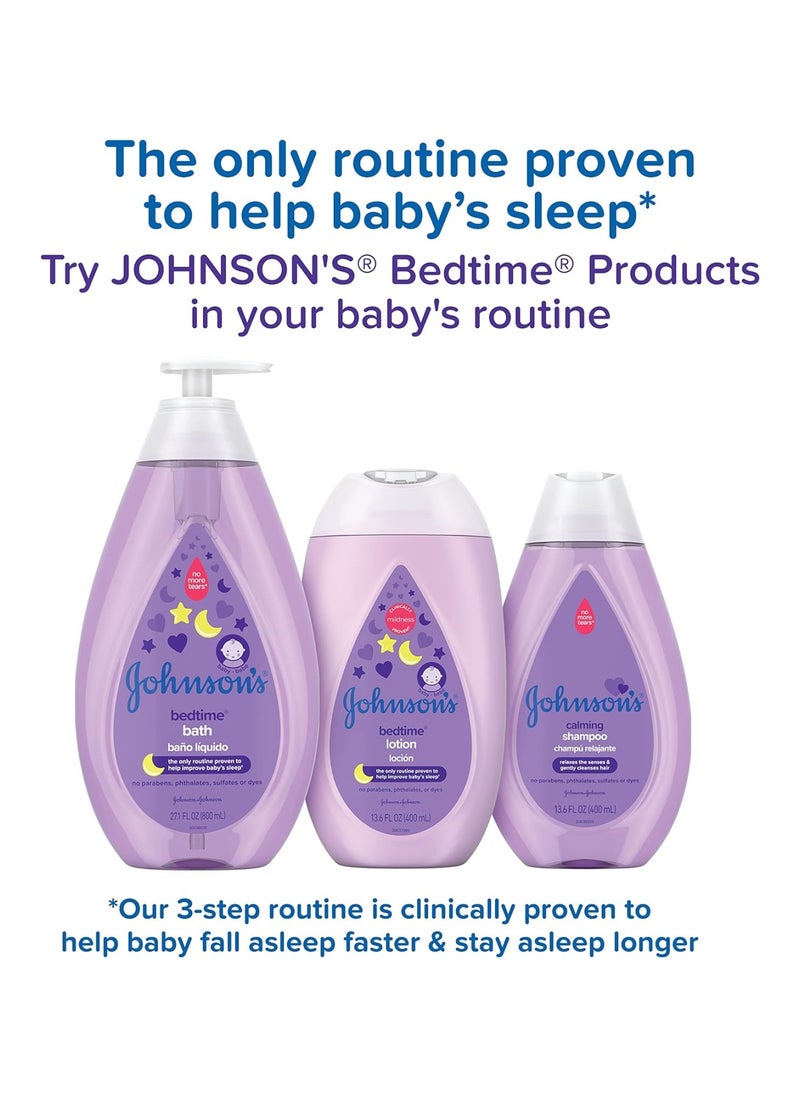 Moisturizing Bedtime Baby Lotion With Coconut Oil And Naturalcalm Aromas To Help Relax