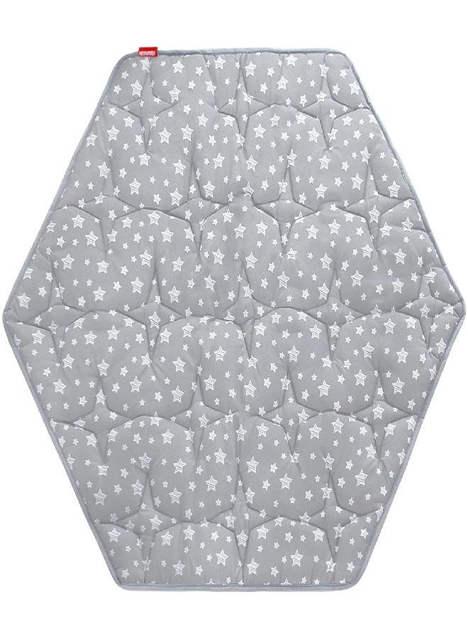 Hexagon Baby Playmat Fits Regalo Portable Play Yard 48 Inch and hiccapop 53