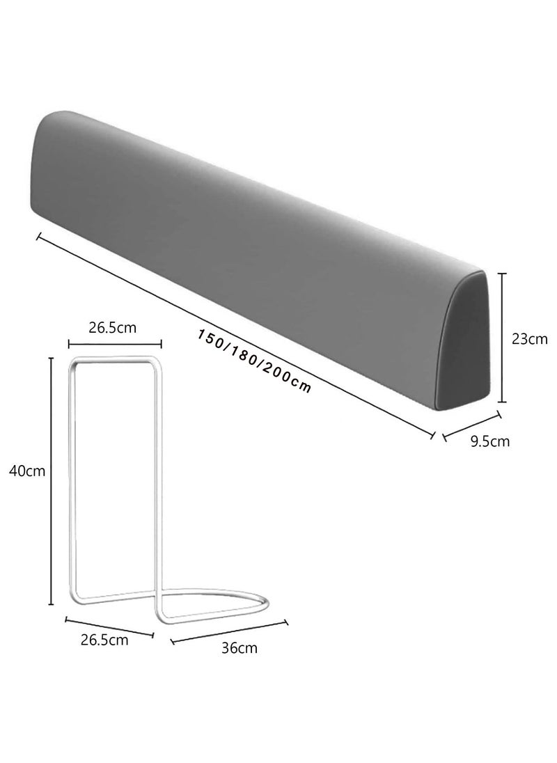 Baby Bed Rail Guard for Toddlers, Infants Bed Safety Guard Rail, Foldable Toddler Bed Crib Rail Guard for Kids, 1.8M Baby Guard Bumper for Crib, Safe Bed Side Rail for Twin Full-Size Queen King Mattress
