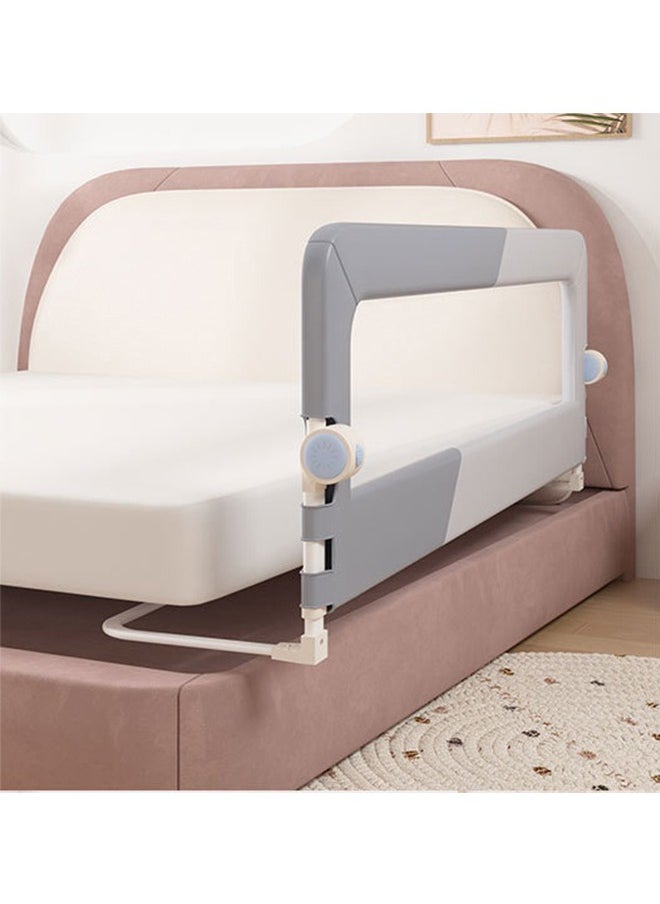Bed Rail Guard for Toddler, Baby Crib Bed Side Rails, Toddler Bed Rail Guard Bumper, Child Bedrail Safety Bed Fence Protector Rail for Kids, Kids Bed Guard Rail for Full, Queen Size Bed (2*2M)