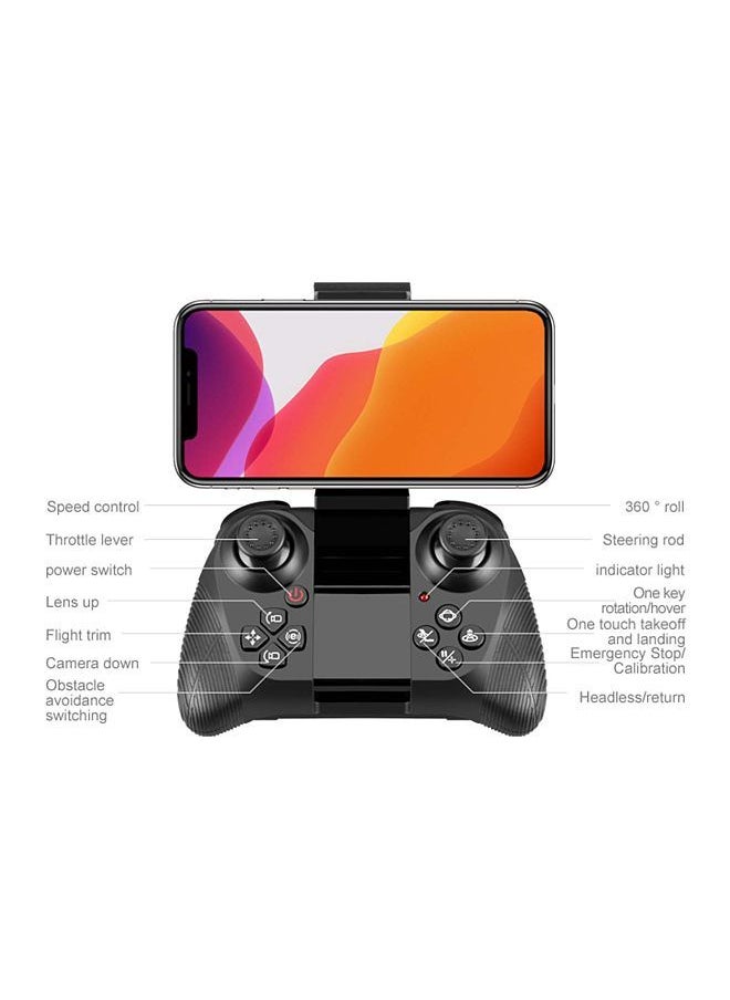 Remote Control Mini Drone with Dual Camera 6K Foldable  Headless Drone with Obstacle Avoidance Function Optical Flow Positioning Gesture Photography with Storage Bag 2 Battery