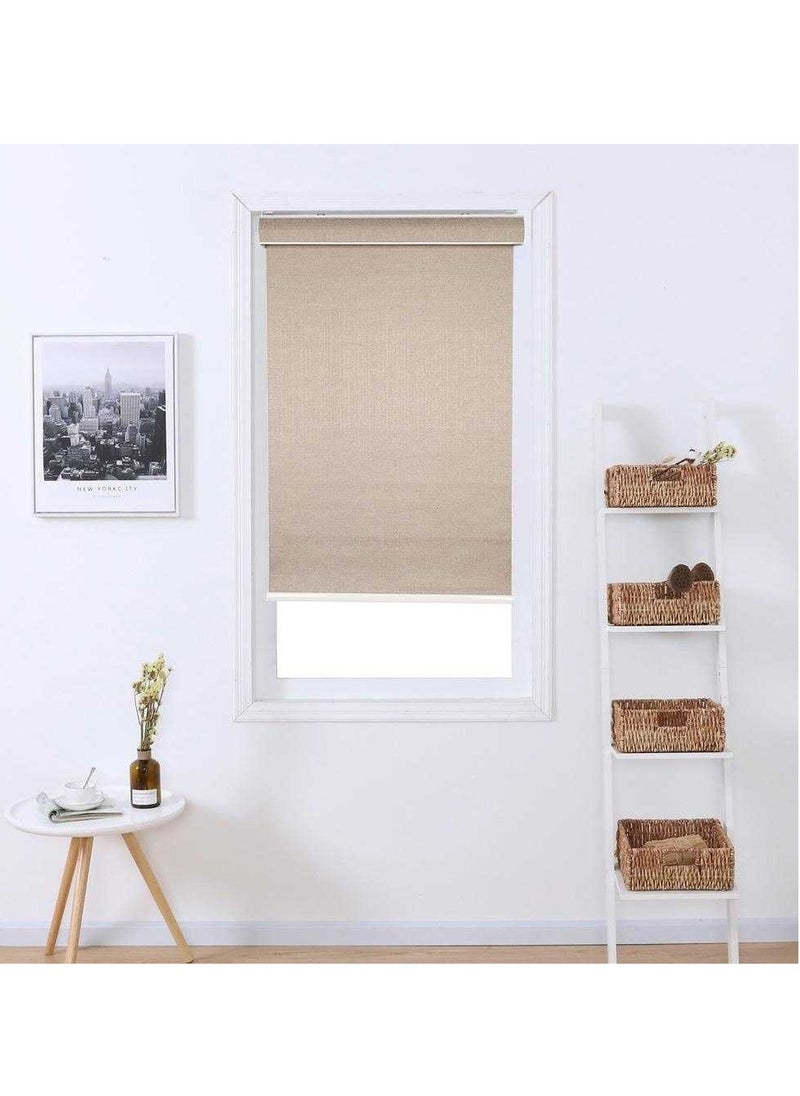 Blackout Roller Blinds With Pelmet - Polyester Roller Blinds, UV Protection Blinds, Light Blocking Blinds