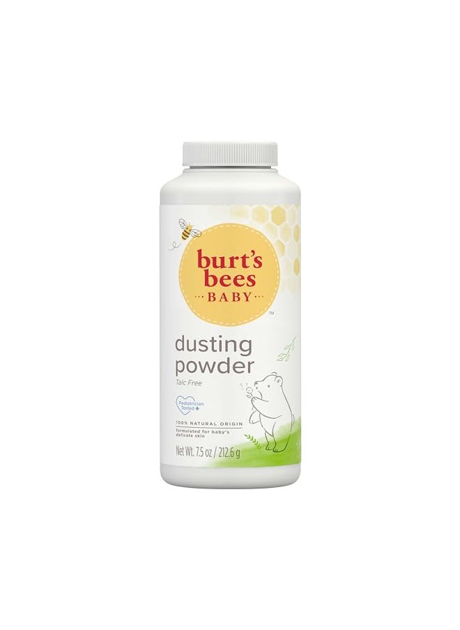 Burt's Bees Baby 100% Natural Dusting Talc-Free Baby Powder, 7.5 Oz