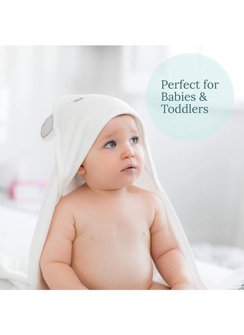 Bamboo Hooded Baby Towel Soft Bath Towel With Bear Ears For Natural Baby Stuff Baby Bath Shower Gifts For Boy And Girl Bear 30 X 30 Inch