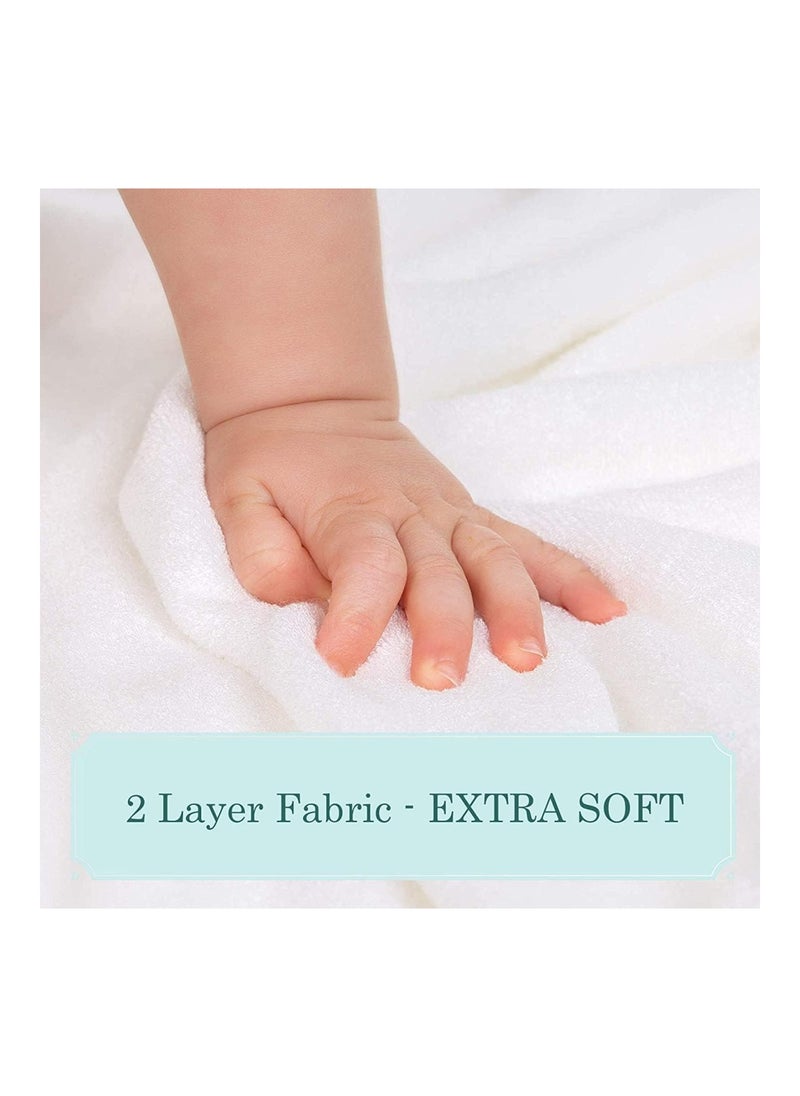 Bamboo Baby Hooded Towel Soft Cute Pink Bath Towel