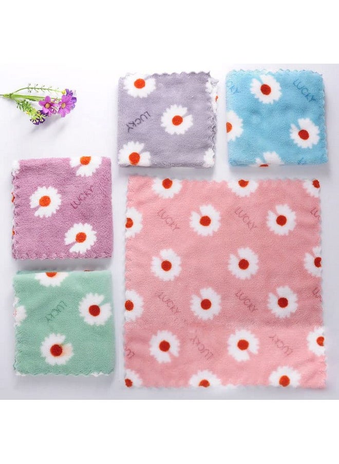 Baby Washcloths For Newborns, Infants And Toddlers Suitable For Sensitive Skin| Multicolor | Microfiber | Pack Of 6