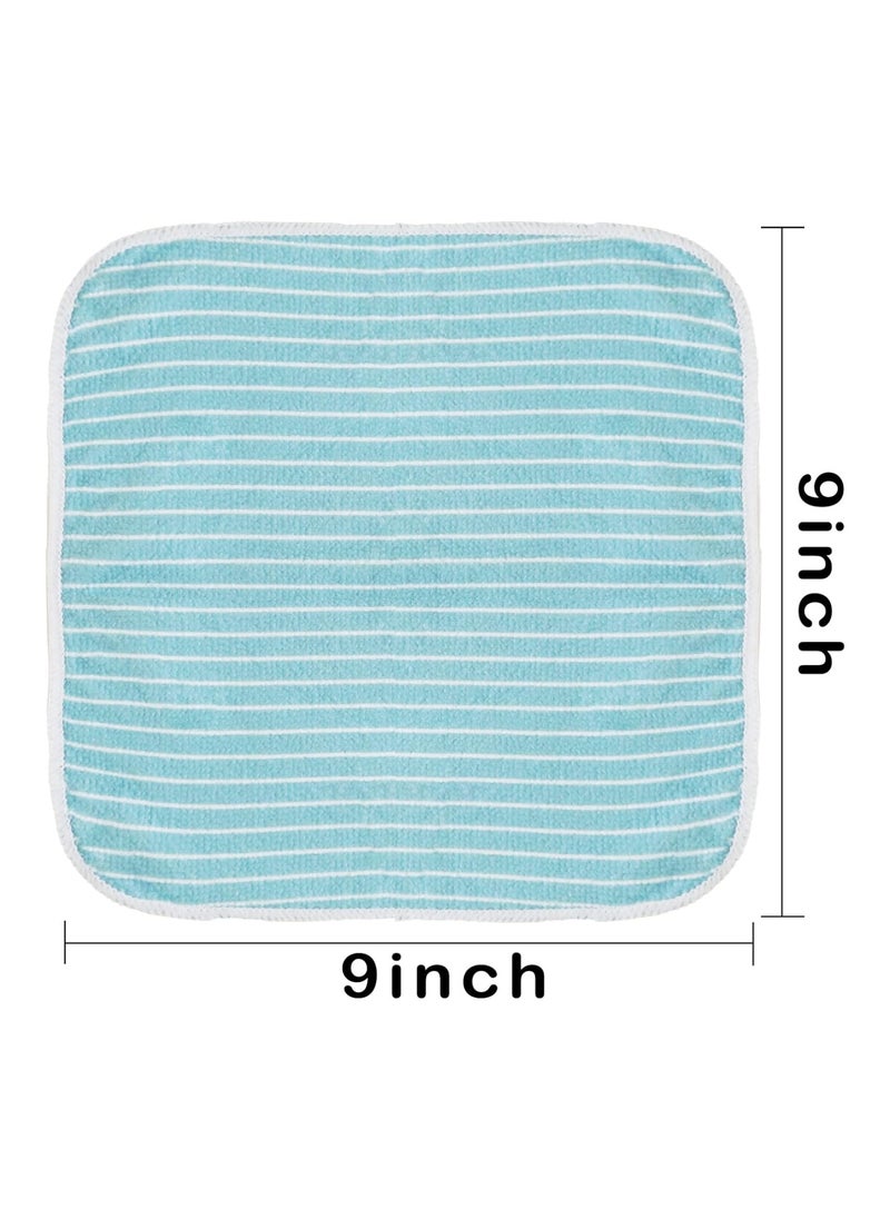 Baby Washcloths And Face Cloth, Soft Baby Wash Cloths 24 Pack, Newborn Bath Face Towel, 9X9 Inches (Dinosaur)