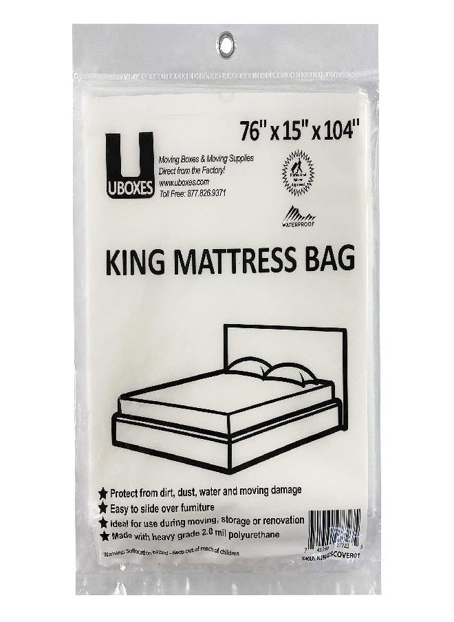 uBoxes Moving Supplies King Mattress Cover/Bag 76