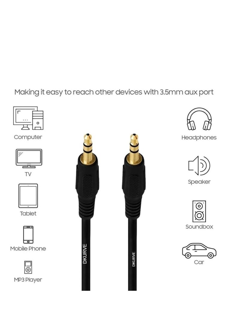 Aux Cord - 3.5mm Male to Male 10M