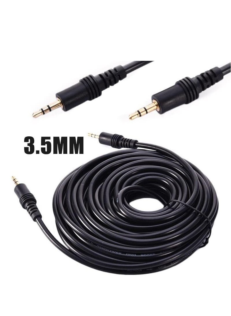 Aux Cord - 3.5mm Male to Male 15M