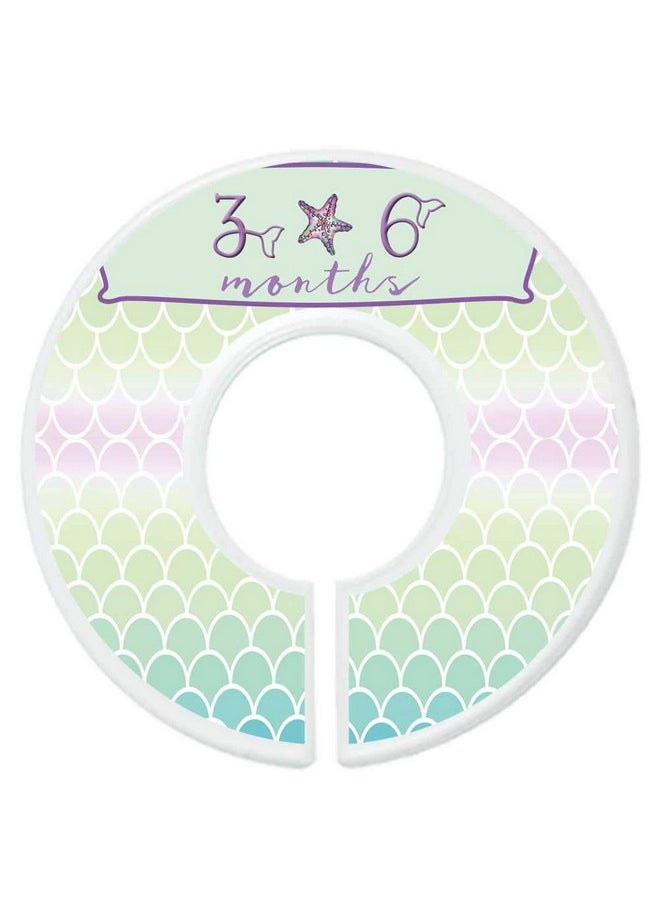 Nursery Closet Dividers Closet Organizers Baby Girl Clothes Dividers Mermaid