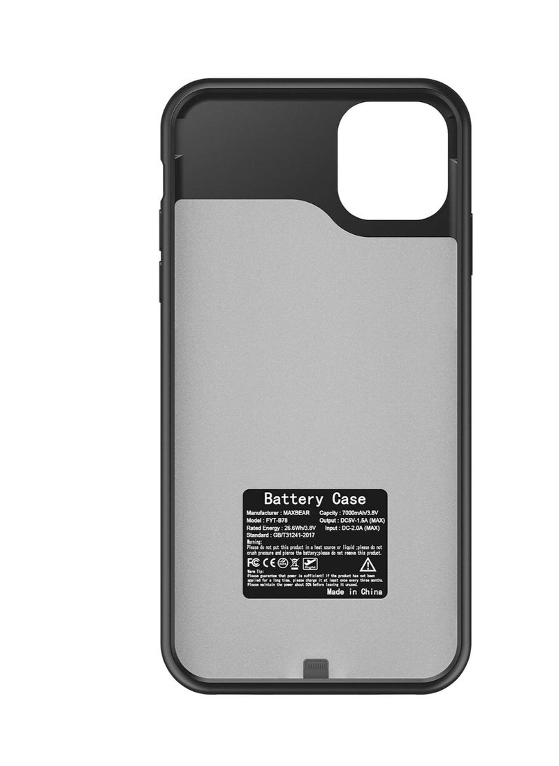 Battery Case for i-Phone 14 Pro7000mAh Portable Protective Charging Cover, Extended Battery Pack (6.1 inch)