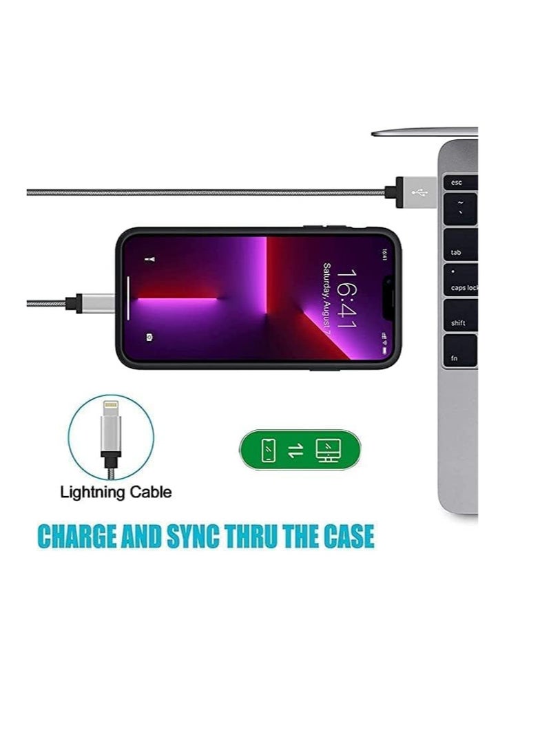 Battery Case for i-Phone 14 Pro7000mAh Portable Protective Charging Cover, Extended Battery Pack (6.1 inch)