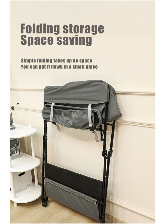 olding Diaper Change Table - Baby Diaper Table, Folding Changing Station for Baby with Wheels and Storage.