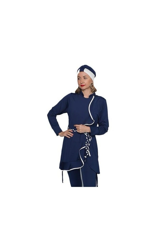 Femmine Classic Blue Burkini swimwear