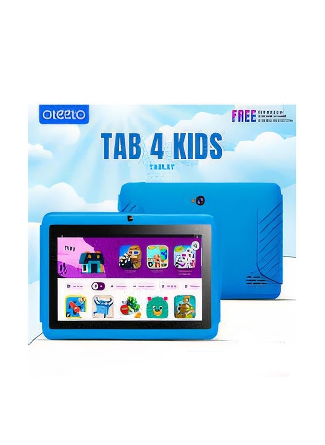 Oteeto Tab 4 7 inch IPS Display Kids 5G Tablet 4GB RAM 128GB ROM Blue